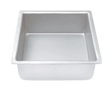 Square Cake Pan/Tin 4 Inch Deep