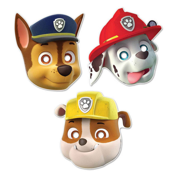 Paw Patrol Paper Masks 8pk