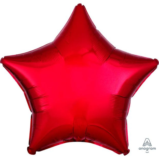 18" Foil Balloon Red Star