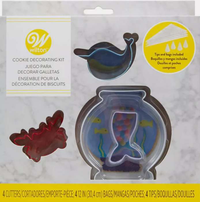 Wilton Sealife Cupcake Decorating Kit