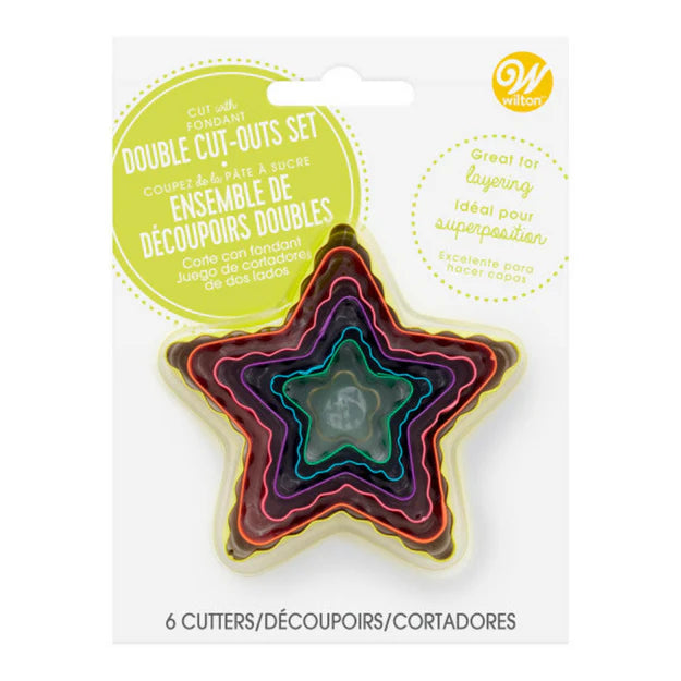 Wilton Star Fondant Cutouts 6pc