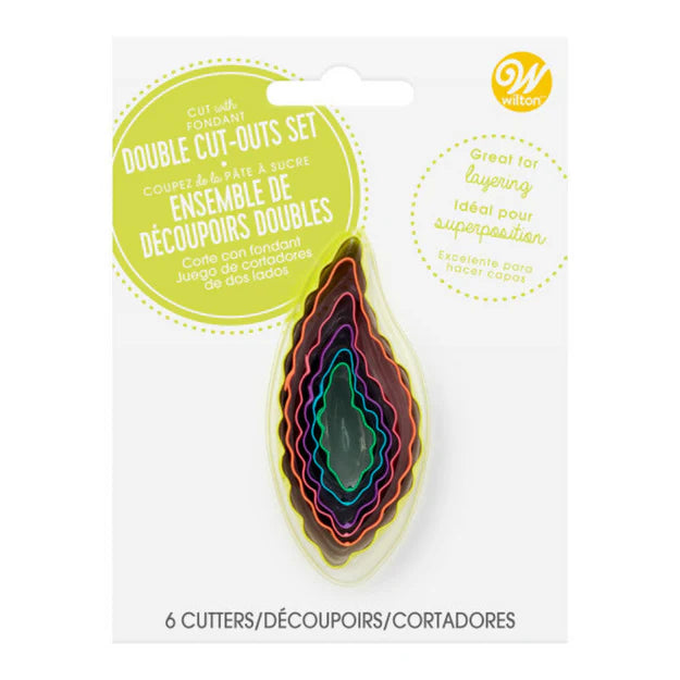 Wilton Leaf Fondant Cutouts 6pc