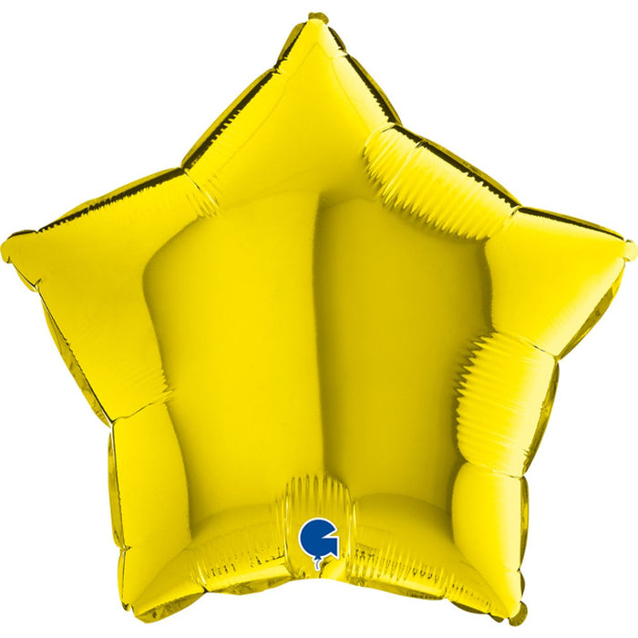 Grabo 18" Foil Balloon Yellow Star