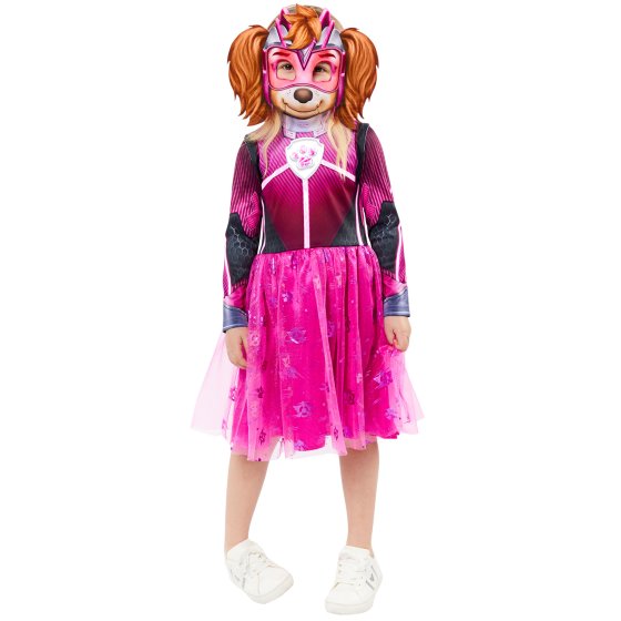 Paw Patrol Skye Glow In The Dark Kids Costume 3-4 Years