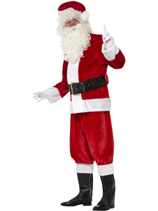 Deluxe Santa Adult Costume & Hat