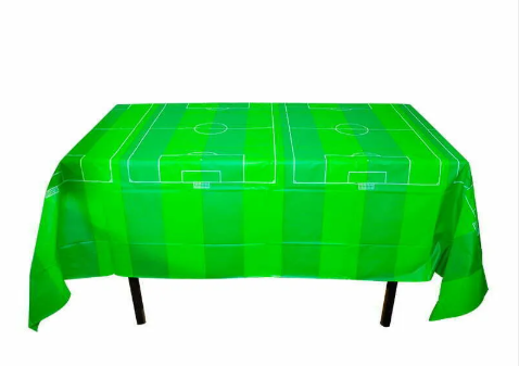 Plastic Soccer Tablecloth 140 x 200cm