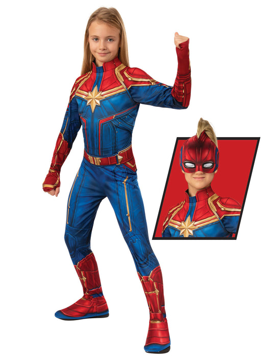 Captain Marvel Classic Hero Suit Child Small