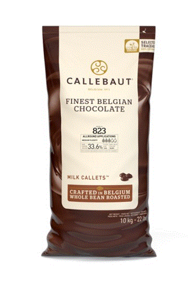 BB Sale Callebaut 823 Milk Callets 33.6%  10kg