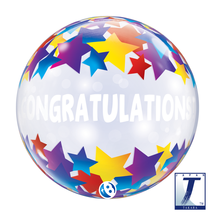 Takara Congratulations Shooting Stars Bubble 22''/56cm