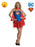 Secret Wishes Supergirl Adult Costume
