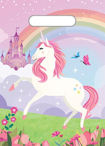Rainbow Unicorn Pack of 8 Loot Bags