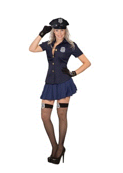 Sexy Police Shirt 12-14