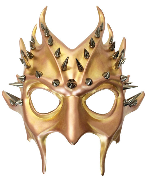 Gold Spiked Eye Mask