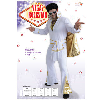 Vegas Rock Star Adult Costume