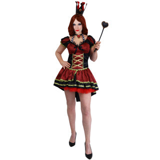 Wonderland Dark Queen Costume Size 10-12