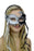 Black/White Jester Masquerade Mask