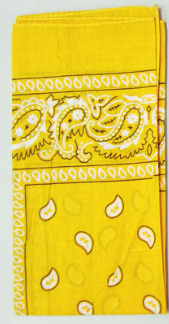 Yellow Head Scarf / Bandana