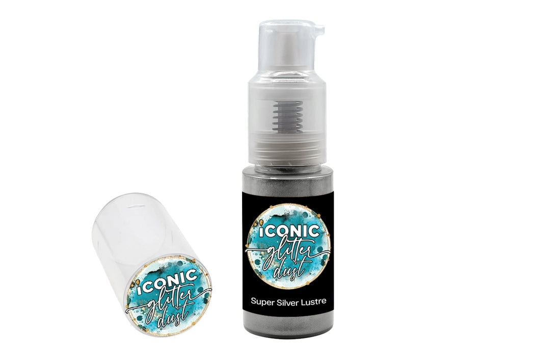 10g Super Silver Puff Iconic Glitter