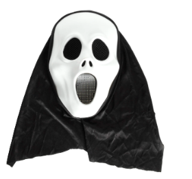 Scream Mask With Hood