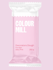 Colour Mill Decorators Dough ( Fondant ) 250g Baby Pink