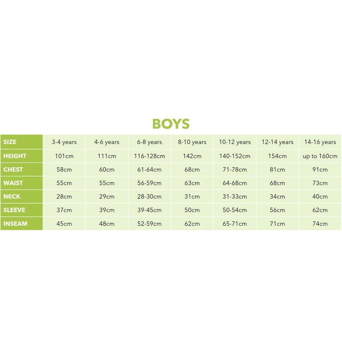 Neon Skeleton Boy Costume - 4-6 Years