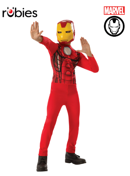 Children's Iron Man Classic Costume 6-8 Years