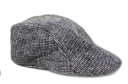 Vintage Flat Cap -Light Grey