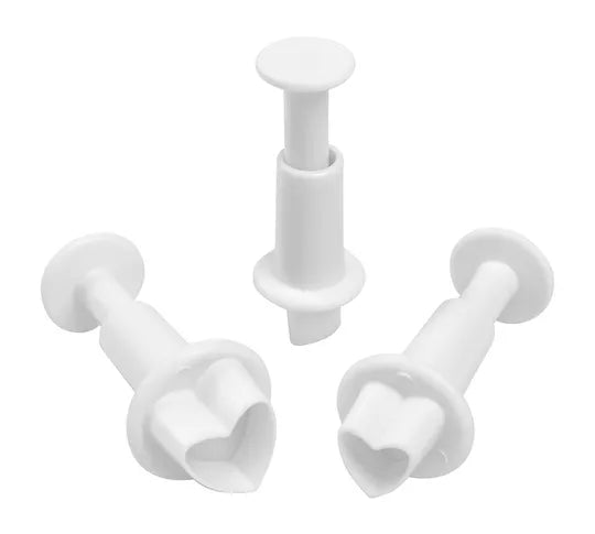 Mondo Heart Plunger Cutters Set Of 3