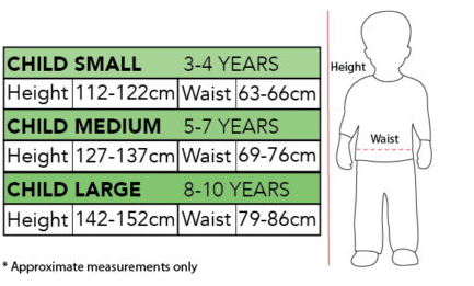 Kids Katana Superhero Deluxe Costume 5-7 Years