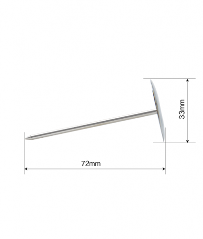 No 9 Flower Nail Pack Of 2