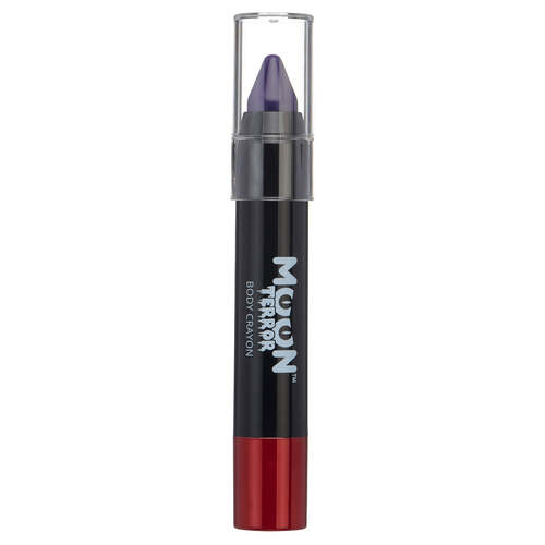 Moon Terror Halloween Purple Body Crayons
