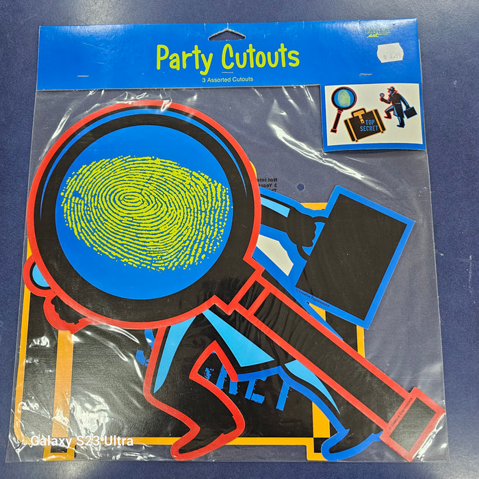 Top Secret Cutout 3 Assorted Cutouts
