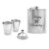 Hip Flask In Box '18' Gift Set