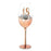 Ombre Rose Gold Aged Champagne Glasses Assorted