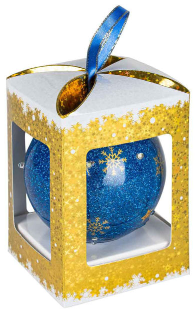 Traditional Personalised LED Christmas Bauble