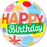 Bubble 22" Birthday Circles & Dot Stripes