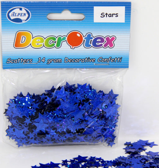 Scatters Stars Blue Holographic