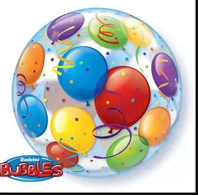 Balloons Balloon Bubble 22''/56cm
