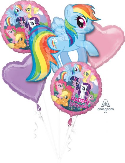 Foil Balloon Bouquet Kit My Little Pony