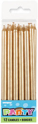 Long Candles 5'' - 12 Pack