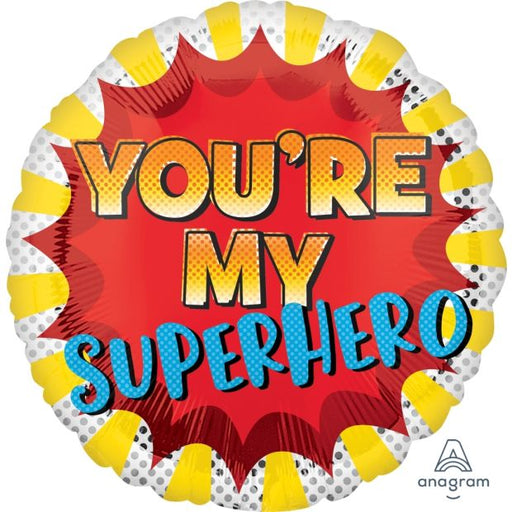 You're My Superhero 18'' Foil Balloon