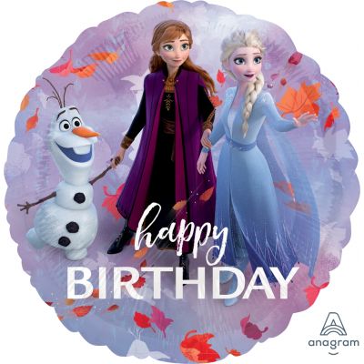 Frozen 2 Happy Birthday Foil