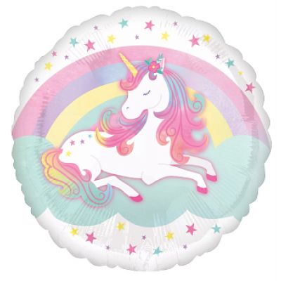 18" Foil Balloon - Enchanted Unicorn