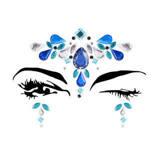 Face Jewels Glitter Stickers