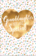 Granddaughter You Are Special Card With Heart