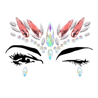 Face Jewels Glitter Stickers