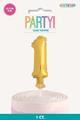 Gold 5" Foil Balloon Cake Topper