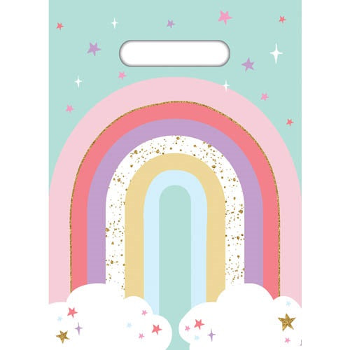 Loot Bag Rainbow Pack of 8