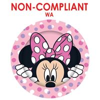 Minnie Mouse 23cm Paper Plates 8 Pack