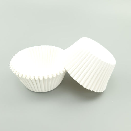 Cupcake Cases Grease-Proof Large- White